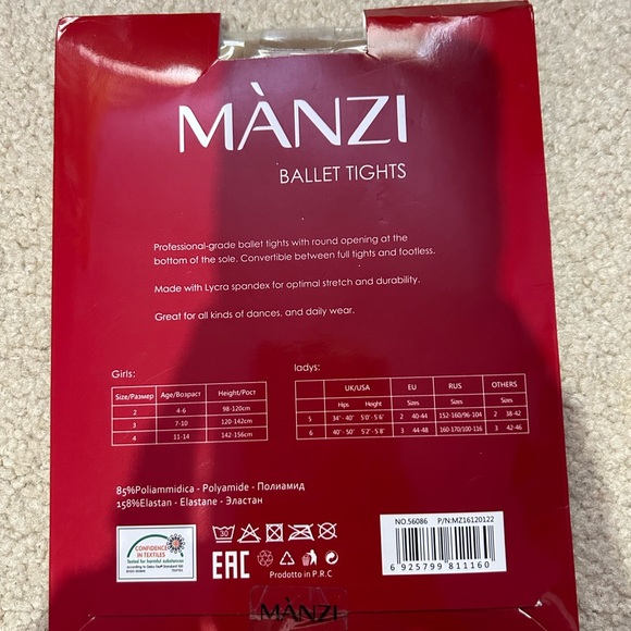 Set of six pairs of dancers tights. - Picture 9 of 13